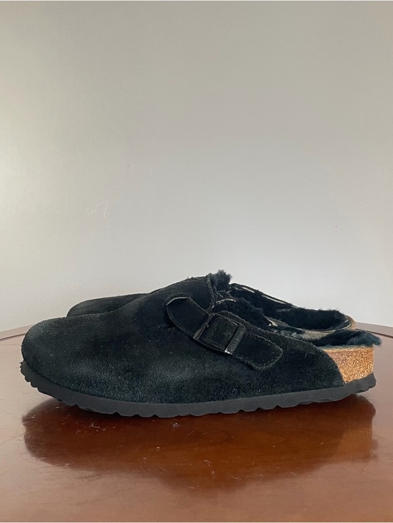 Birkenstock Shoes - Birkenstock Unisex Boston Shearling Lined Clogs Sandals | EU 41